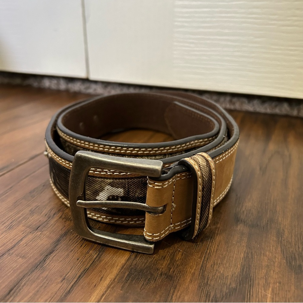 RealTree Leather Camo Belt 38/95